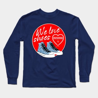 We Love Shoes Red Long Sleeve T-Shirt